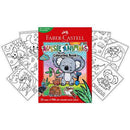 Faber-Castell Aussie Animals Colouring Book 20pg