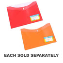 Bantex A4 Document Wallet with Button