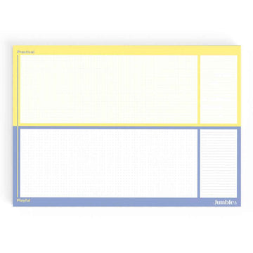 Jumble & Co A3 Dotted and Ruled Deskpad 50 Sheets