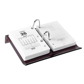 Sasco Side Hole Calendar Desk Stand (Brown)