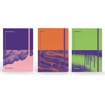 Jumble & Co A5 Ruled and Dot Grid Notebook