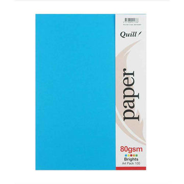 Papier Coloré Quill Brights A4 (Paquet de 100)