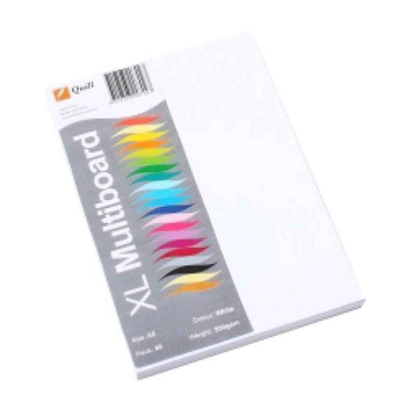 Quill 200gsm A5 Board 50pk (White)