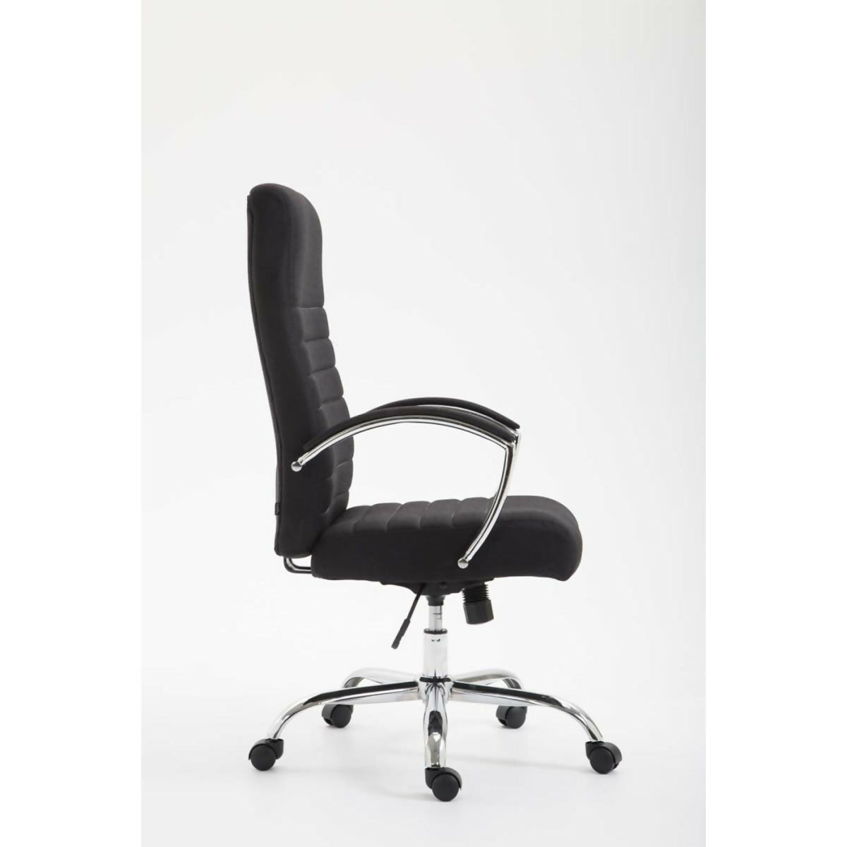 Valais office armchair - Black fabric