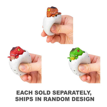 Schylling Dinosaur Squeezy Peek Hatchers