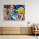Falbala reproduction officielle sur toile de l'œuvre de Vincent STREIFF