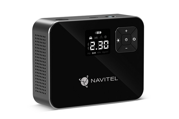 Compresor Navitel Auto-Moto, cu acumulator, LED light, 8.27 bar "AIR 15 AL"  (timbru verde 0.8 lei)