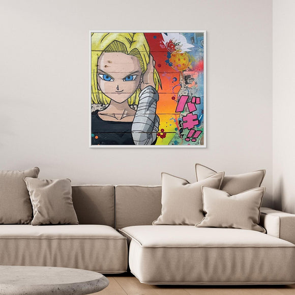 C18 impression sur toile de l'œuvre originale de Vincent STREIFF