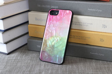 Coque ikins pour apple iphone 8/7 motif fleur d'eau noire - clicktofournisseur.com