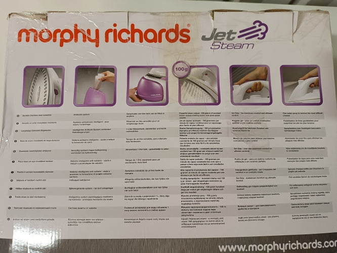 Retour client ecost boîtes à pizza morphy richards pentabeauty 21 pouces