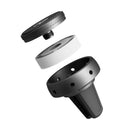 Support magnétique pour téléphone portable Tellur FreshDot, kit parfumé antitabac, fixation sur grille d'aération, gris