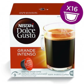 Nescafe Dolce Gusto Grande Intenso Coffee, 16 capsules