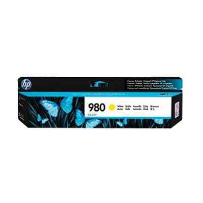 HP 980A original Ink cartridge D8J09A yellow standard capacity 83ml 6.600 pages 1-pack Office jet Enterprise