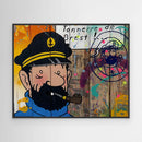 Capitaine Tonnerre  impression sur toile de l'œuvre originale