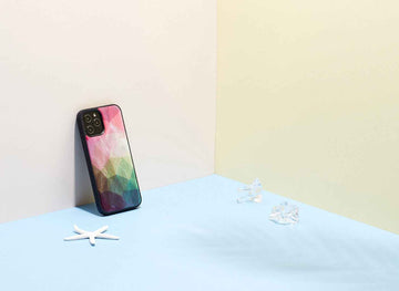 iKins case for Apple iPhone 12/12 Pro water flower black