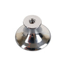 Bouton de meuble ROND STRIE, Finition zamak chrome