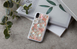 Coque iKins pour iPhone XR, motif diamant blanc