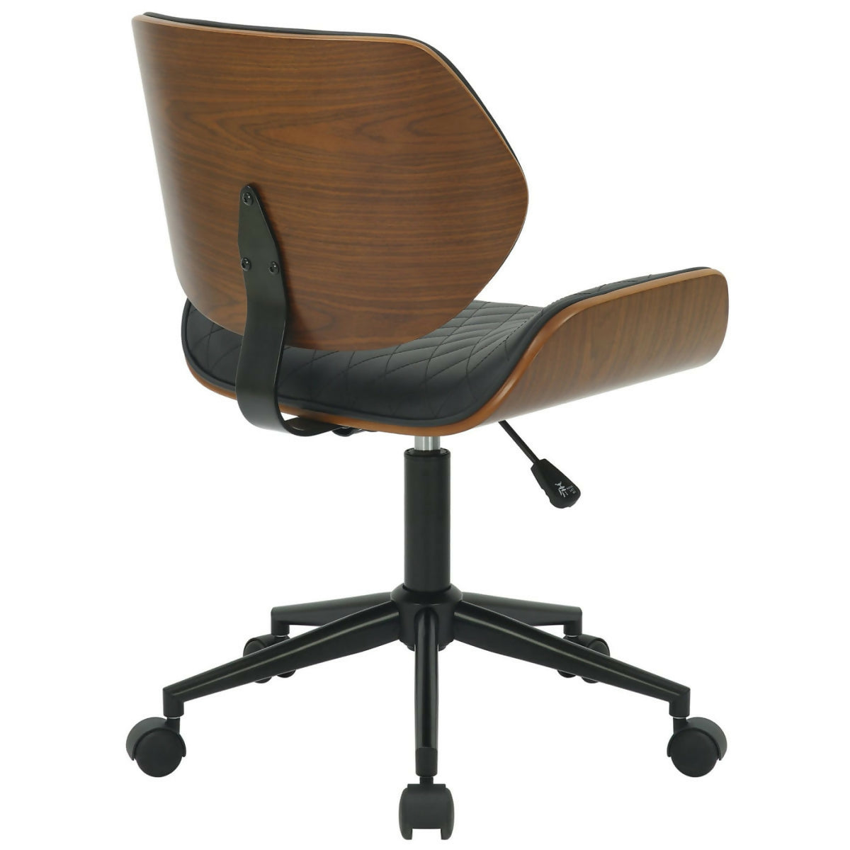 Harvest Office Chair - Walnut &amp; Black