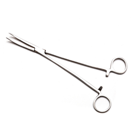 Lenktos Žnyplės YORK Nerūdijančio Plieno 20cm.