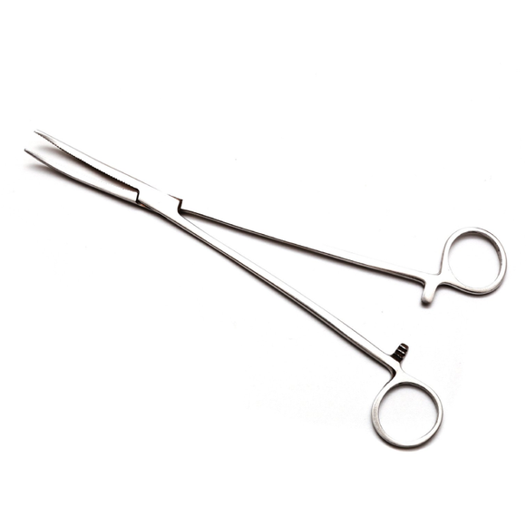 Lenktos Žnyplės YORK Nerūdijančio Plieno 20cm.