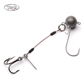 JIG Galvakablis YORK YPGK305 Su Papildomu Trišakiu 5g.-3/0 - 0