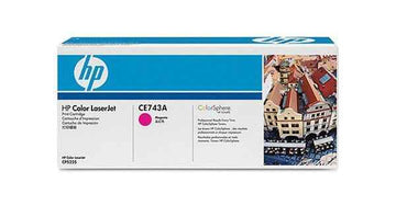 Cartouche de toner magenta HP LaserJet CE743A d'origine, capacité standard de 7 300 pages, 1 paquet