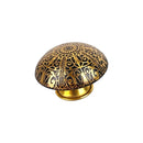Bouton de meuble ALADIN, Finition métal doré