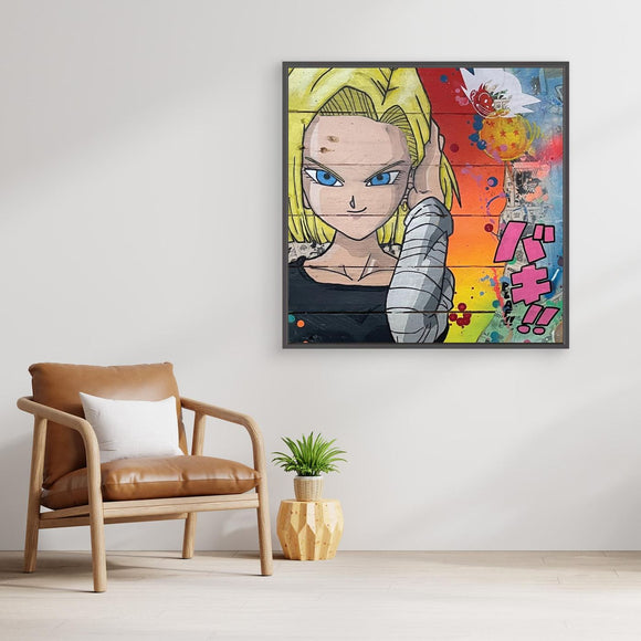C18 impression sur toile de l'œuvre originale de Vincent STREIFF