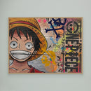 One piece reproduction officielle sur Toile
