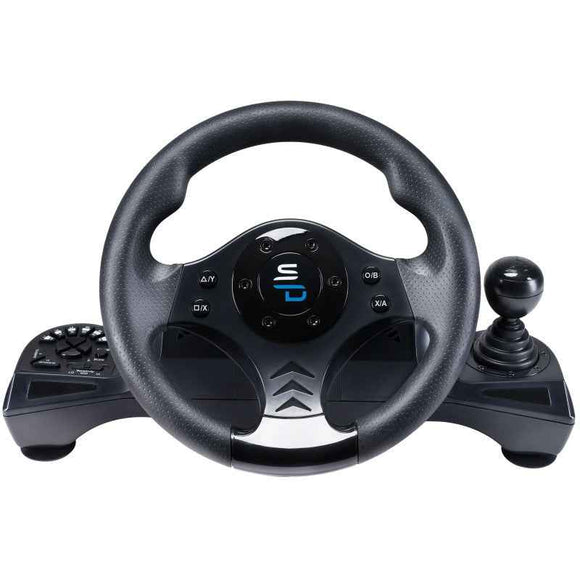SUPERDRIVE Sada volantu, pedálů a řadící páky GS750/ PS4/ Xbox One/ Xbox Series X/S / PC