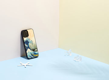 Coque iKins pour Apple iPhone 12 Pro Max Great Wave Off