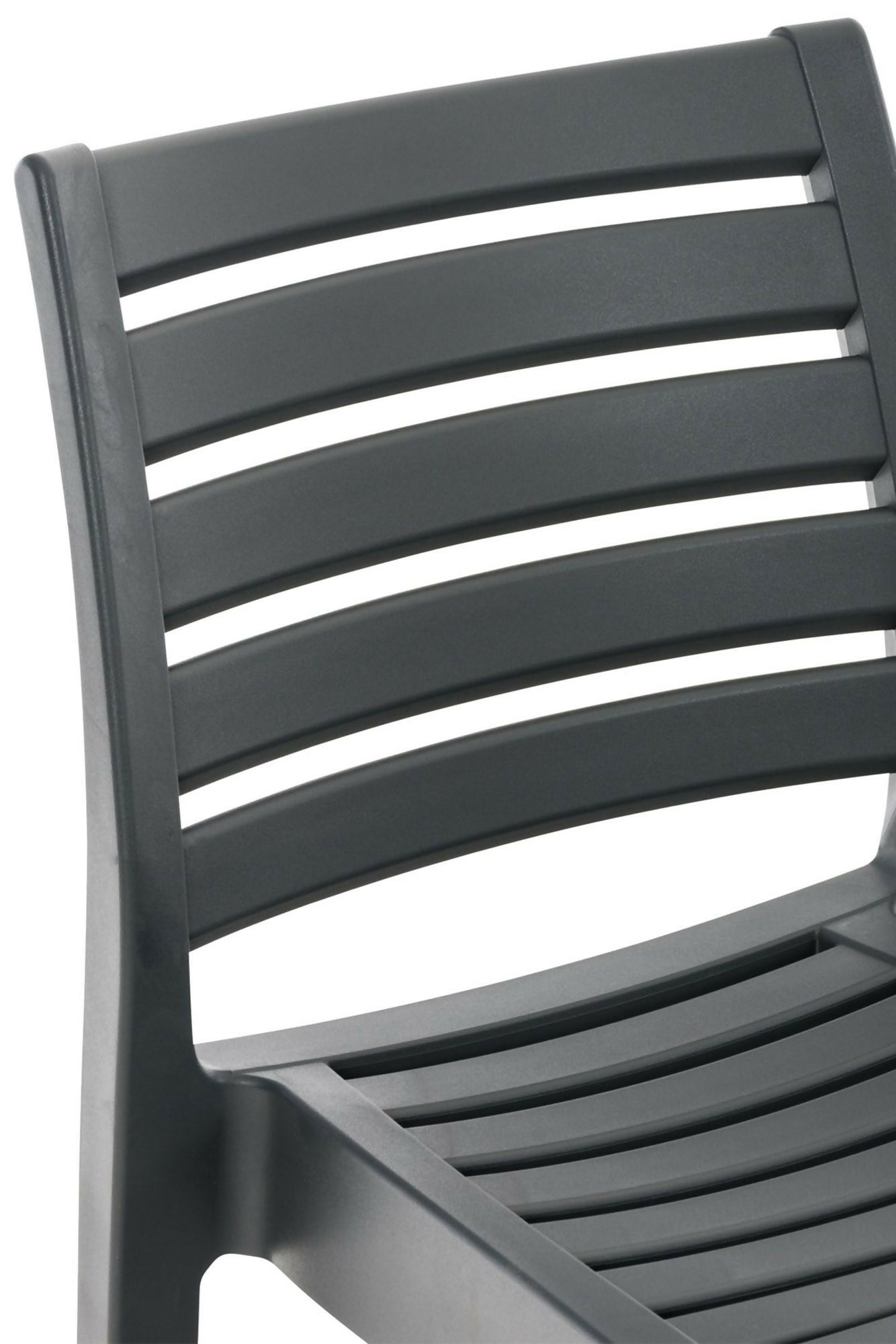 Ares Stackable Bar Stool - Dark Gray