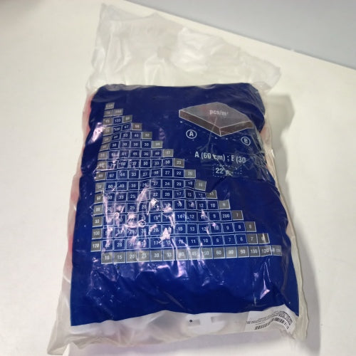 Ecost customer return Self Levelling Tile Spacers for Joint Width 1 mm Pack of 100