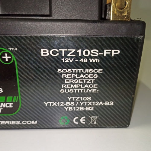 Ecost customer return BC Lithium Batteries BCTZ10SFP LiFePO4 Motorcycle Battery