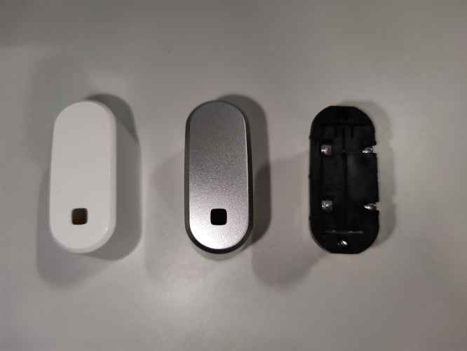 Ecost customer return Homematic IP Smart Home Door Lock Sensor 3V White + Silver Cover Included 1554