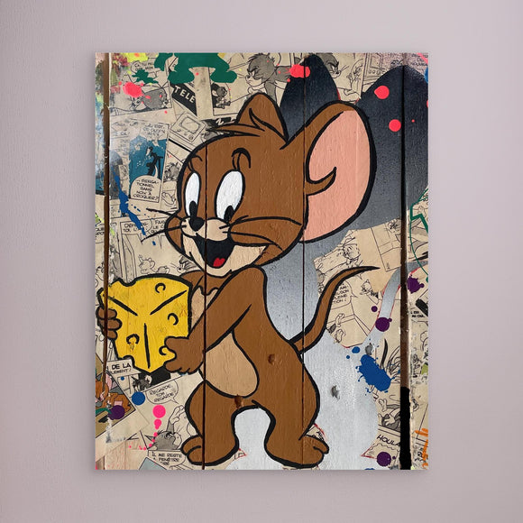 Jerry reproduction officielle sur toile