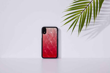 Coque iKins pour iPhone XR, rose, lac et noir