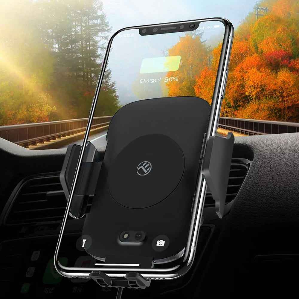 Chargeur de voiture sans fil Tellur, certifié QI, 10 W, capteur IR, WCCM2 noir