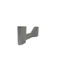 Poignée de meuble ARNO, Finition zamak nickel mat bi-entraxe 172-192 mm