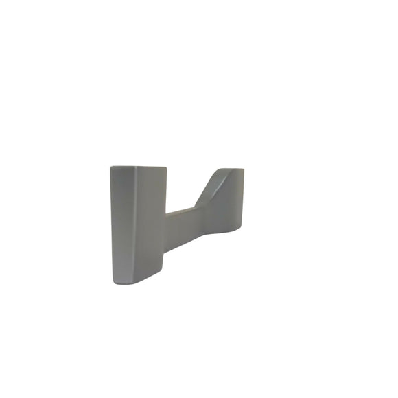 Poignée de meuble ARNO, Finition zamak nickel mat bi-entraxe 172-192 mm
