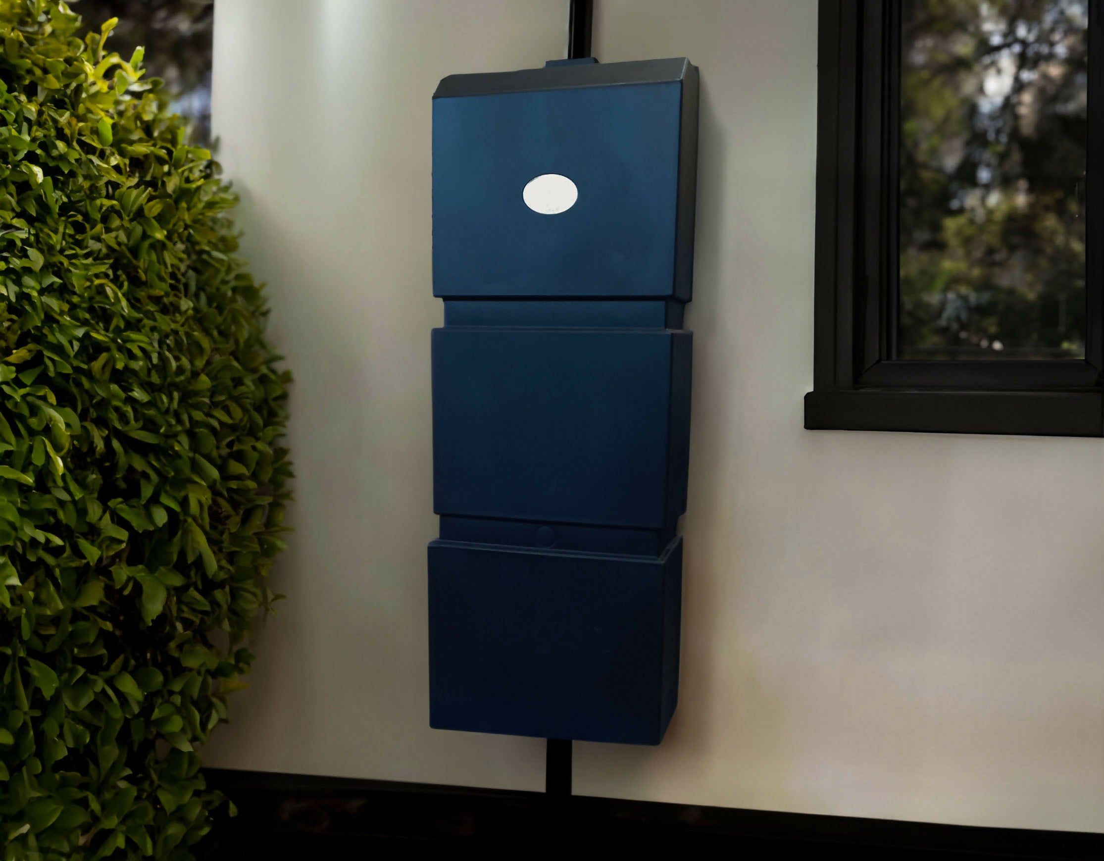 Prestige water  amsterdam couleur sable  100l  récupérateur d'eau de pluie