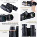 Jumelles Imaisen 10x42 HD étanches