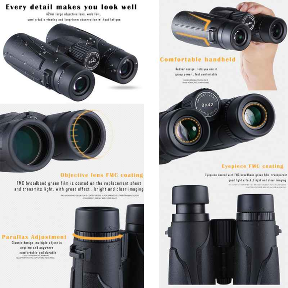 Jumelles Imaisen 10x42 HD étanches