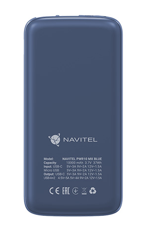 Navitel PWR10 MX Blue - 0