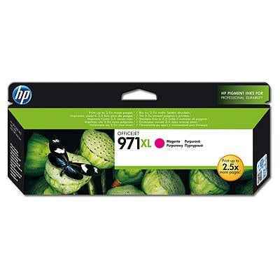 Encre HP d'origine CN627AE. HP 971XL. Magenta. 6600p.