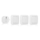 Ecost customer return Smartwares SH499567 Bedroom Light Switch Set Plug Connect 1 Builtin Switch