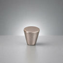 Bouton de meuble MINICONE, Finition zamak nickel mat