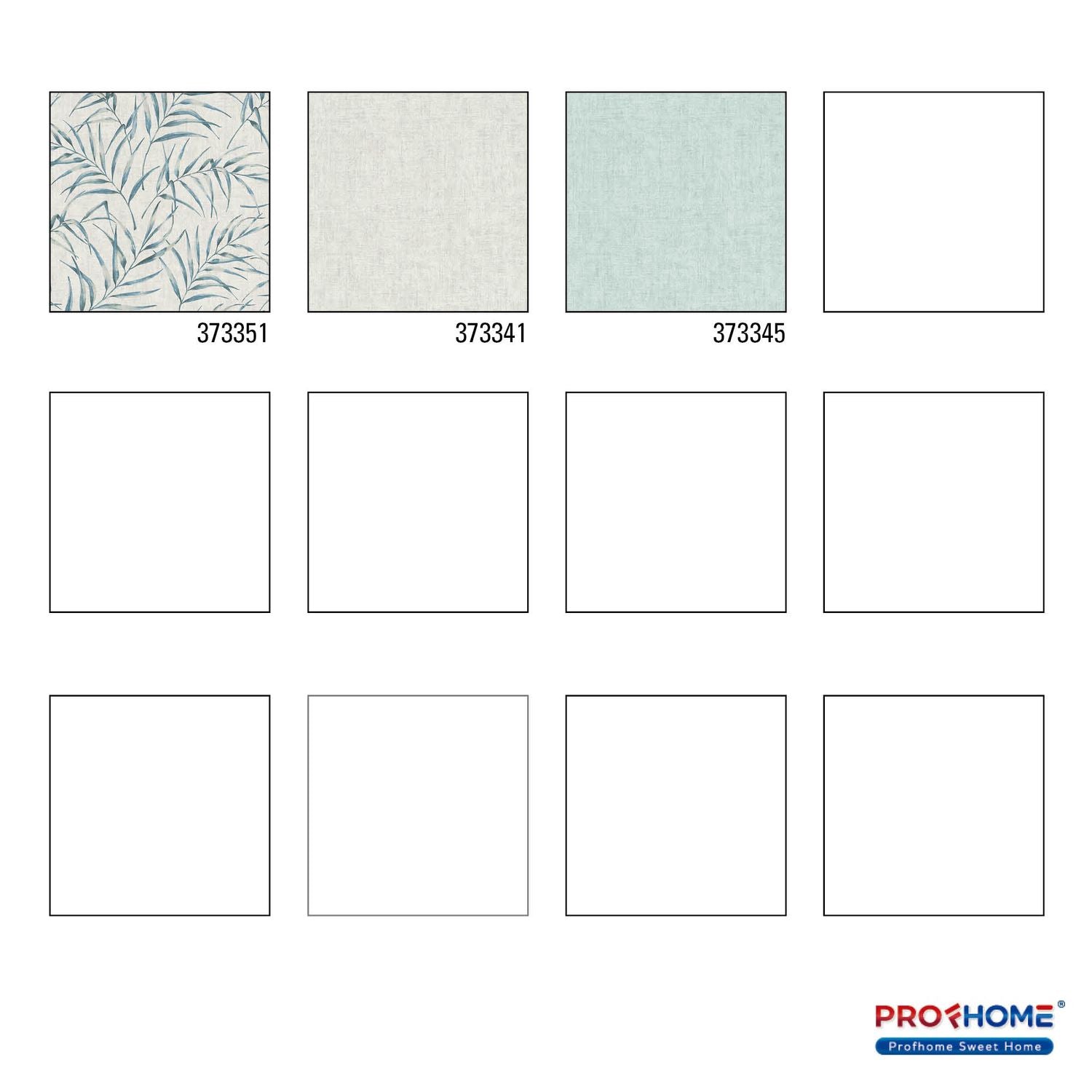Papier peint nature Profhome 373351-GU papier peint intissé légèrement texturé avec un dessin nature mat bleu gris 5,33 m2-7