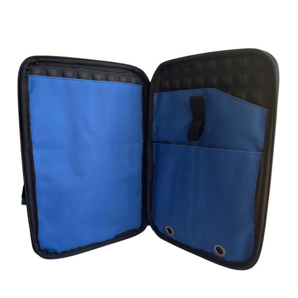 Sac Ordinateur - 13.3 pouces - Bleu avec patte EasyFix Révolutionnaire
