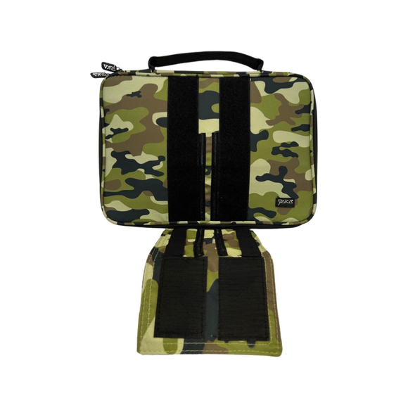 Sac Ordinateur - 13.3 pouces - Camouflage avec patte EasyFix Révolutionnaire